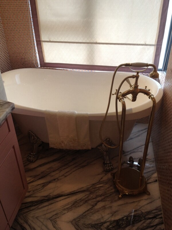 现代浴室浴缸室内设计家装效果图