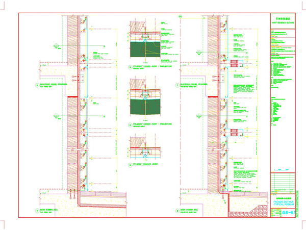 凯悦酒店建筑CAD图纸