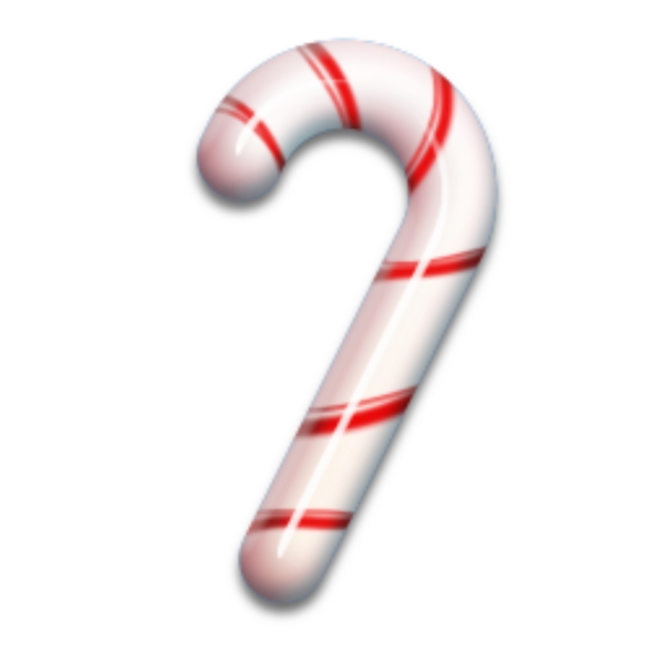 网页圣诞节糖果手杖icon图标