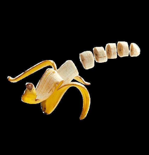 实物香蕉水果元素