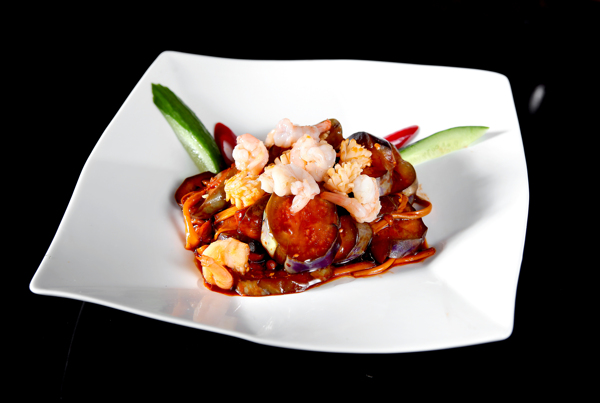 蚝皇金菇扒茄瓜