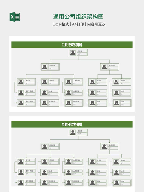通用公司组织架构图