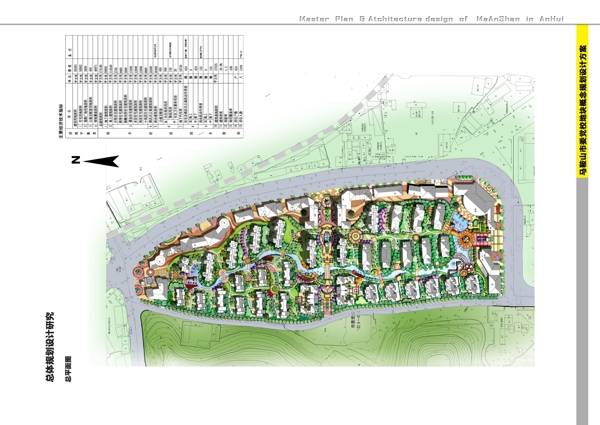 某小区规划总平面图片