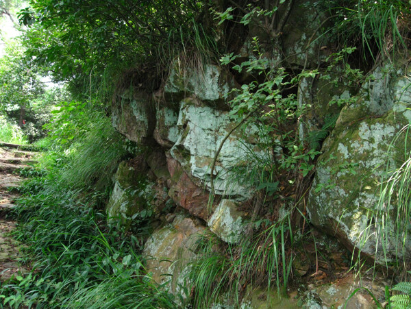 草石头五云山小景