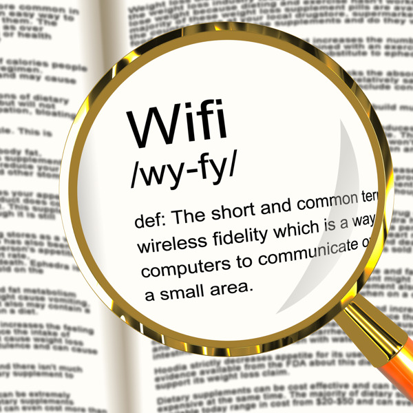 WiFi网络连接定义放大显示区域的存取