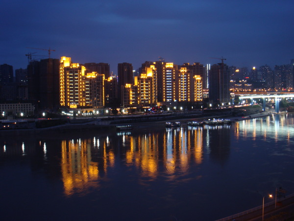 城市夜景图片