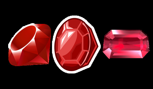 红宝石免抠png透明图层素材