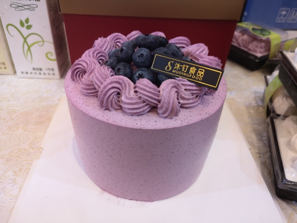 蛋糕蓝莓